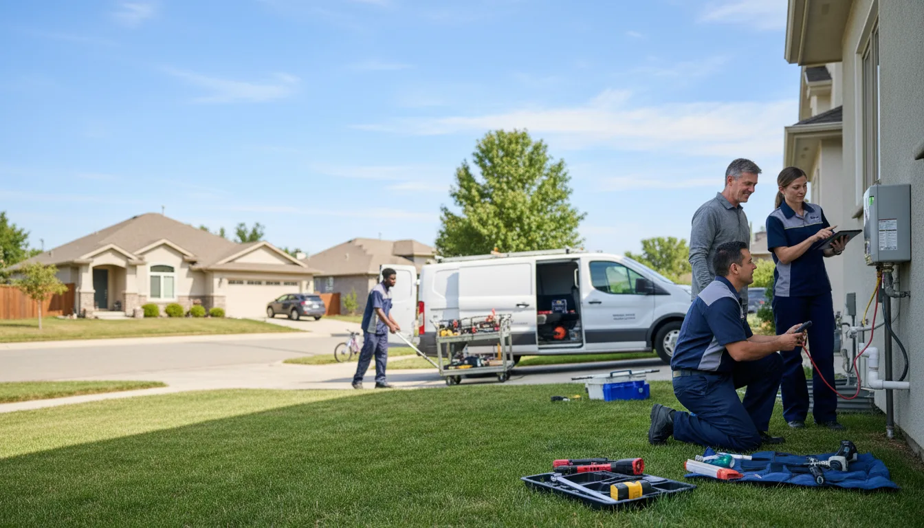 Tankless water heater service in Sarita, TX